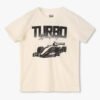 YB DNMX Boys Graphic Print Slim Fit Round-Neck T-Shirt