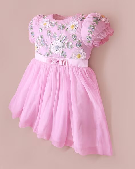 CHERRY CRUMBLE BY NITT HYMAN Girls Fit and Flare Dress MRP₹3,999 Price inclusive of all taxes